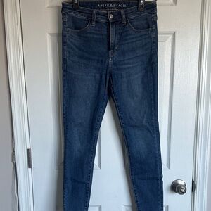 American Eagle Outfitters Dark Indigo Skinny Jeans